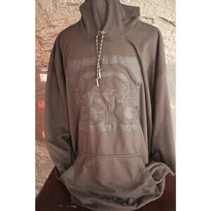 Ecko Unltd Hoodie Mens 5XL Black Embroidered Rhino baggy Y2K Hip Hop Streetwear